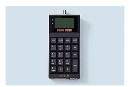 EC-11TK — Émetteur clavier numérique. Appel de n'importe quel bipeur p