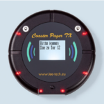 Bipeur pour restaurant incluant son/vibration/clignotement avec petit écran rétro-éclairé